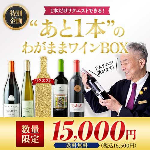 ワイン ワインセット ミックス ”あと1本”のわがままワインBOX 送料無料