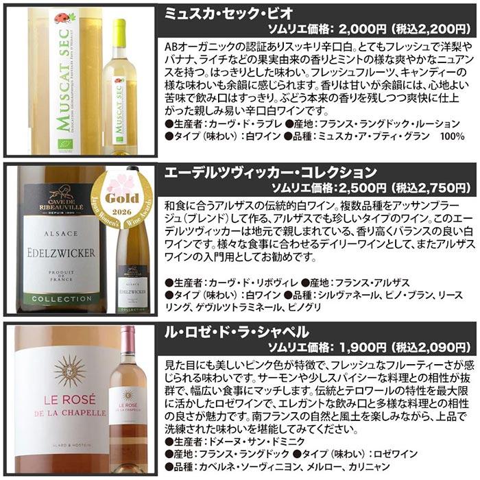 自然派ワイン　フランスワイン 6本セット ワイン ワインセット フランス自然派ワイン6本セット 第26弾 送料無料