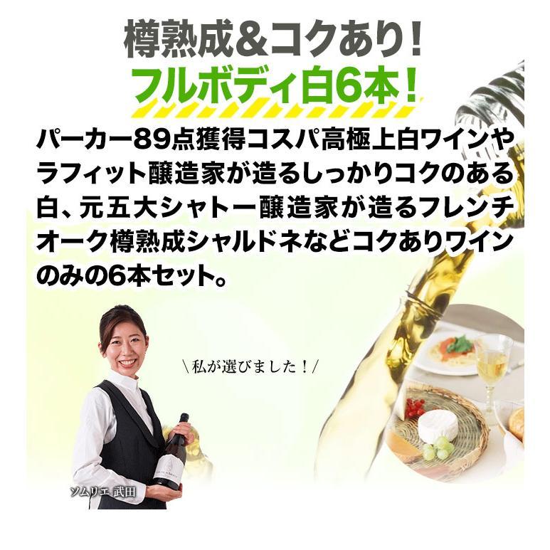 ワイン ワインセット 白ワイン 樽熟成＆コクあり白ワイン6本 送料無料 「4/13更新」 爆買 |  | 02