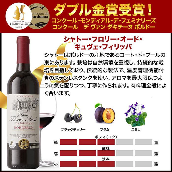 ワイン ワインセット 赤ワイン W金賞入り！全部金賞ボルドー赤ワイン12