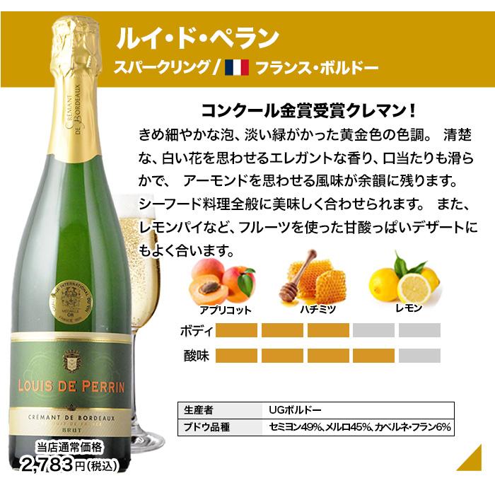 クレマン入り！ボルドー満喫MIXセット（赤ワイン6・白ワイン2・泡1） 送料無料「5/25更新」 |  | 03