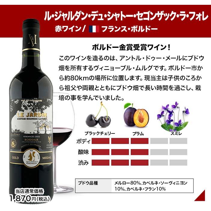 クレマン入り！ボルドー満喫MIXセット（赤ワイン6・白ワイン2・泡1） 送料無料「5/25更新」 |  | 06