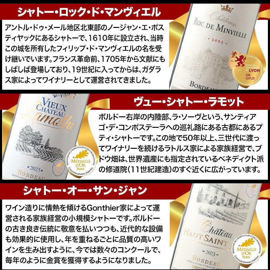 ワイン ワインセット 赤ワイン 16周年記念！金賞ボルドーと元五大