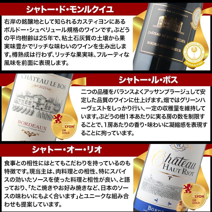 ワイン ワインセット 赤ワイン 17周年記念！金賞ボルドーと元五大