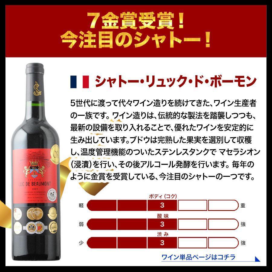 ワイン ワインセット 赤ワイン 金賞ボルドー＆世界の金賞赤ワイン12本セット 送料無料 【抽選で五大シャトーなど豪華ワインが当たる！】「5/30更新」｜wsommelier｜06