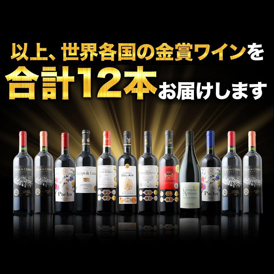 ワイン ワインセット 赤ワイン 金賞ボルドー＆世界の金賞赤ワイン12本セット 送料無料 【抽選で五大シャトーなど豪華ワインが当たる！】「5/21更新」｜wsommelier｜10