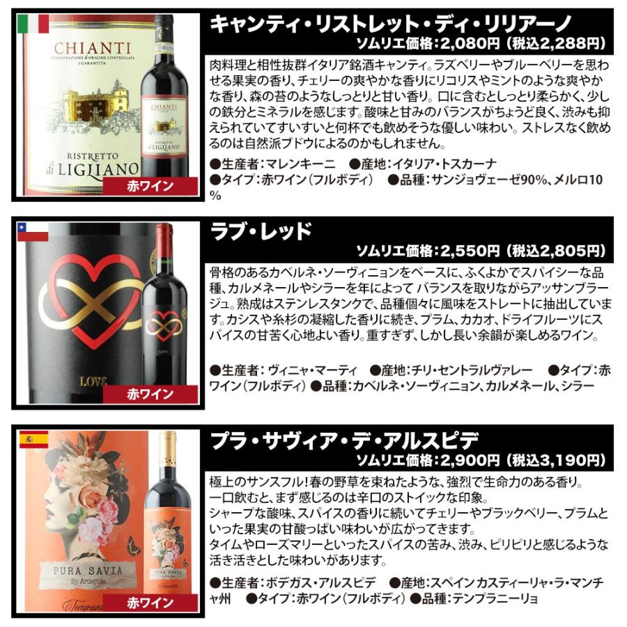 ワイン ワインセット ミックス 当店ソムリエが選んだ「ちょっといい