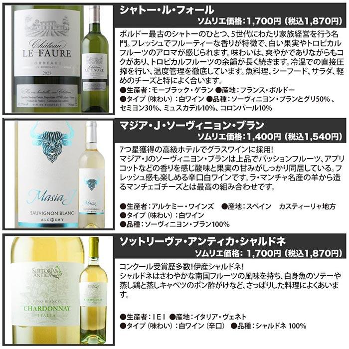 ワイン ワインセット ミックス 金賞入り J.S.A.認定ソムリエのこだわり