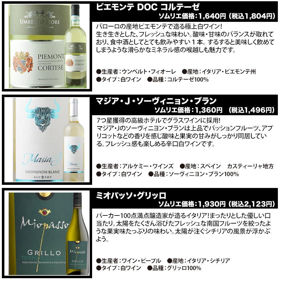 ワイン ワインセット 白ワイン ベストセラー白ワイン10本セット 送料無料「4/18更新」｜wsommelier｜04
