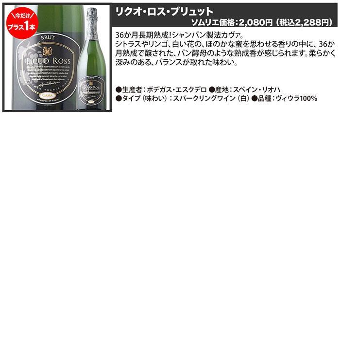 今だけプラス1本！ワイン ワインセット スパークリングワイン 当店