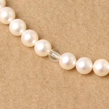 あこや本真珠 パール念珠(数珠) ホワイト系 7.0-7.5mm B〜CB〜CB