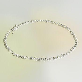 受注発注品】 ダイヤモンド テニスブレスレット 1.0ct Pt900