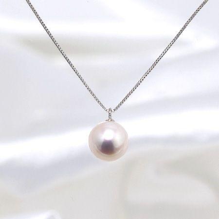 一粒パールネックレス 約40cm