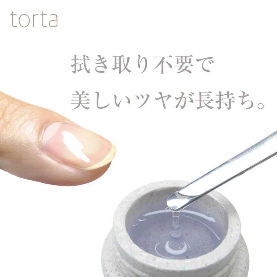 torta ノンワイプトップジェル 5g コンテナ 青みトップ 碧みトップ