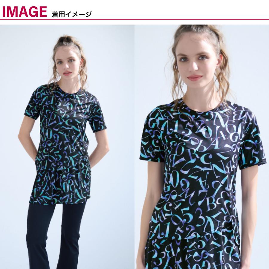 日本製の高品質ウェア 【bAz】 レディース バズ 【2色×3サイズ】 ポリベアテンサイドカットトップス |  | 03
