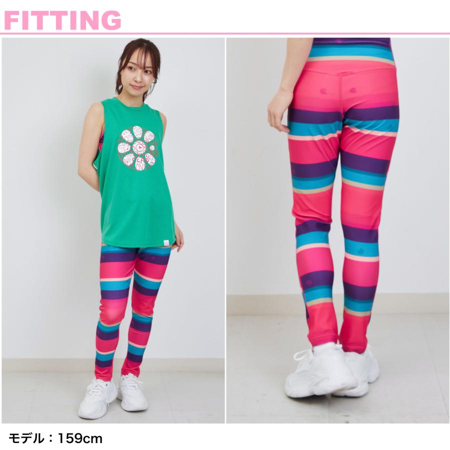 【clap】 クラップ RANDOM BORDER LEGGINGS |  | 01