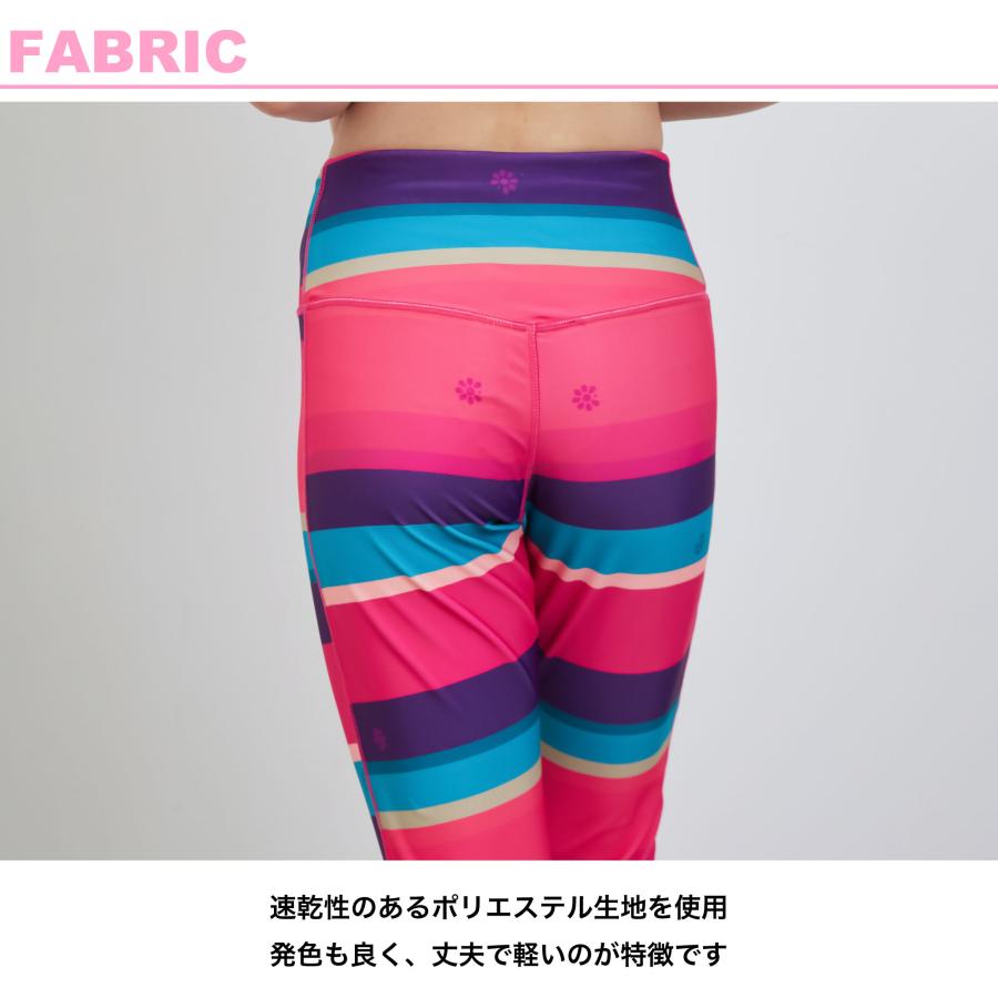 【clap】 クラップ RANDOM BORDER LEGGINGS |  | 03