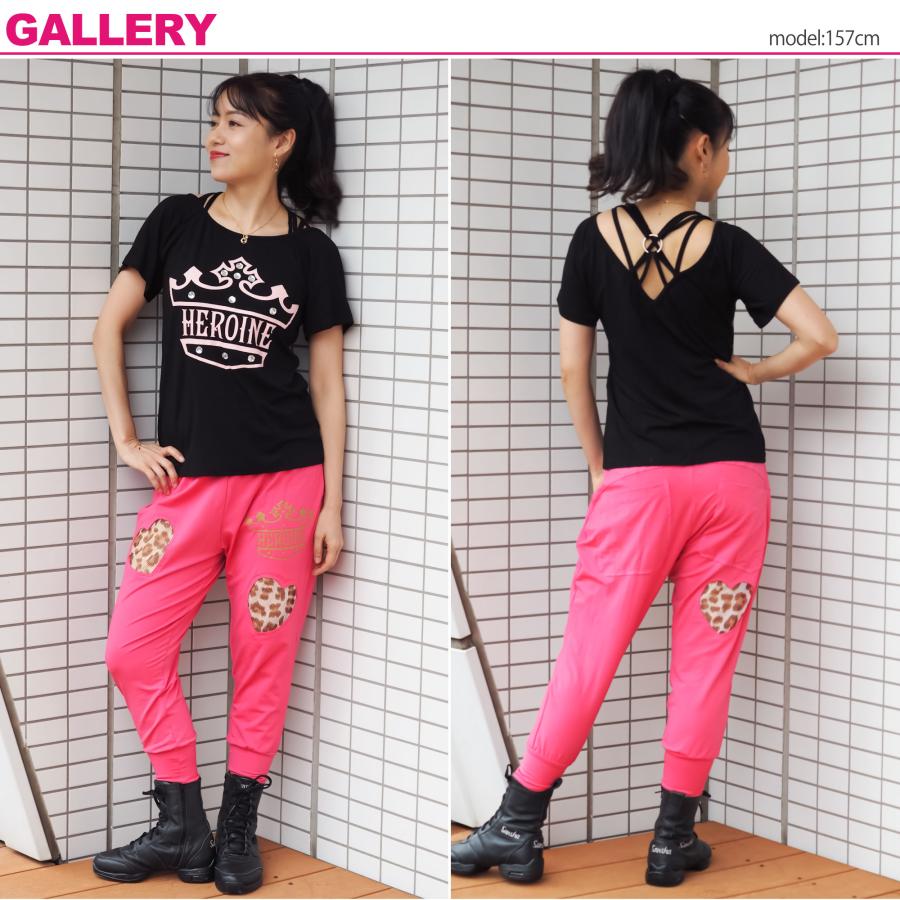 【HEROINE】 ヒロイン 【全3色】ハーティパンテールクロップ フィットネス ウェア |  | 02