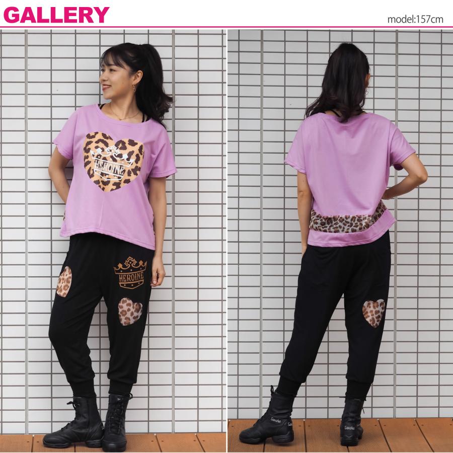 【HEROINE】 ヒロイン 【全3色】ハーティパンテールクロップ フィットネス ウェア |  | 04