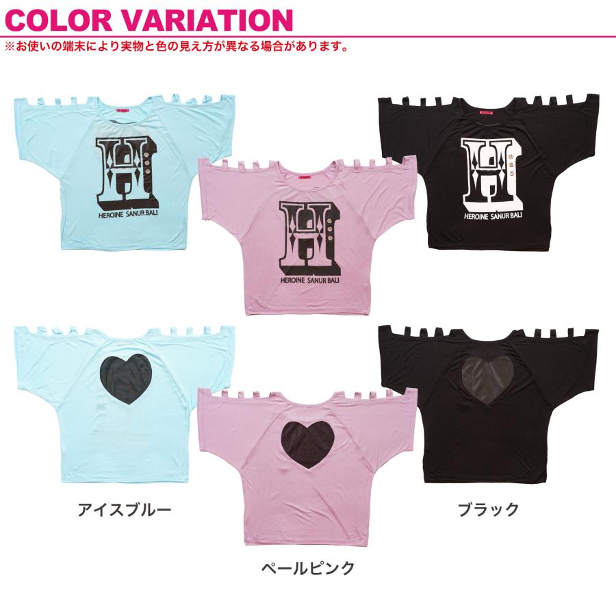 【HEROINE】 ヒロイン 【全3色】ラダースリーブ フィットネス ウェア |  | 01