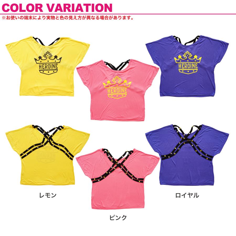 【HEROINE】 ヒロイン 【全3色】ビジューフレンチ フィットネス ウェア |  | 01