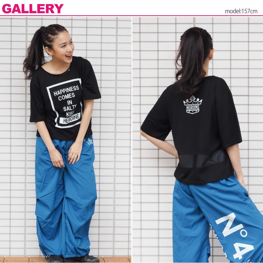 【HEROINE】 ヒロイン 【全2色】クロップドT フィットネス ウェア |  | 03