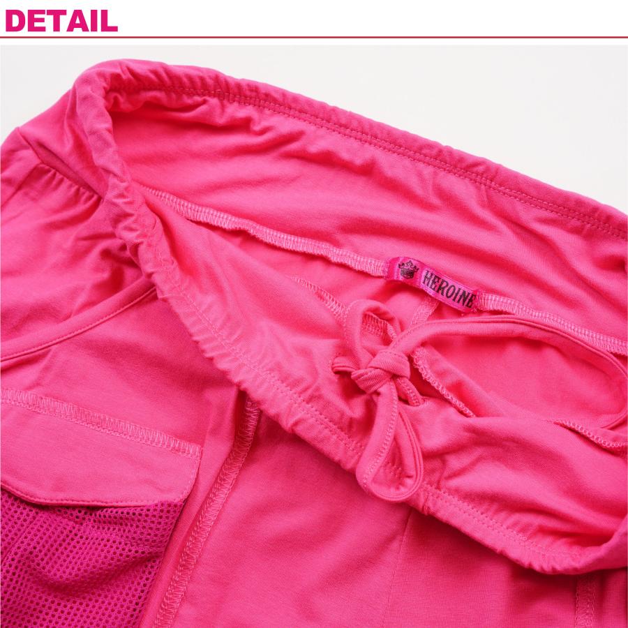 HEROINE ヒロイン 全2色 メッシュポケットクロップ フィットネス ウェア |  | 06