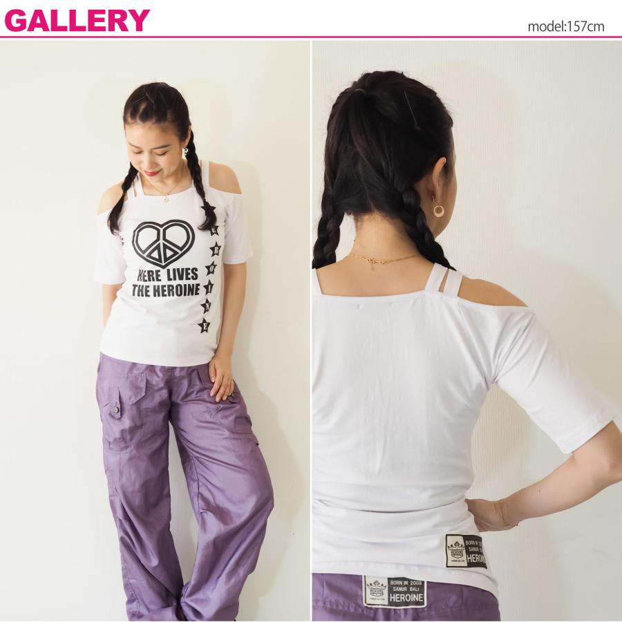 HEROINE ヒロイン 全3色 ミドルスリーブT フィットネス ウェア |  | 02