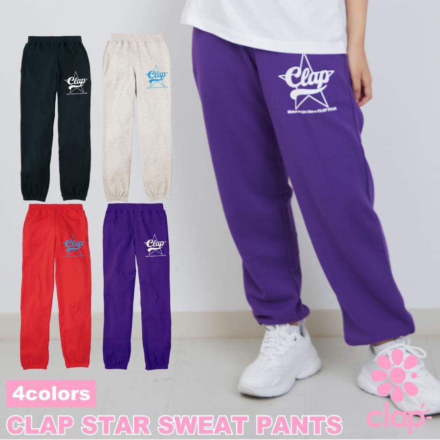 【clap】 フィットネスウェア クラップ 【4色】 CLAP STAR SWEAT PANTS | 