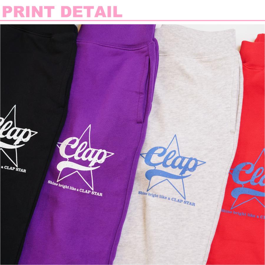 【clap】 フィットネスウェア クラップ 【4色】 CLAP STAR SWEAT PANTS |  | 08