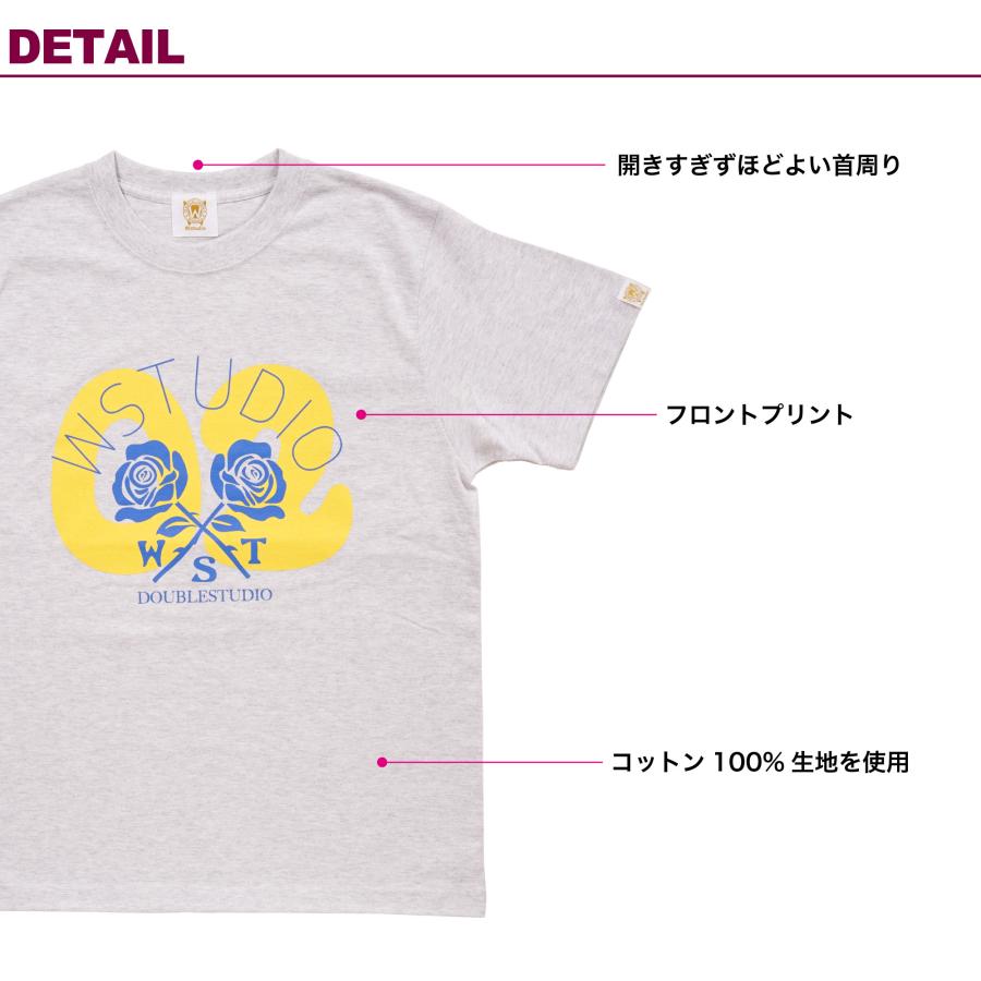 Wstudio ダブルスタジオ 【2色】 02ローズTee |  | 05