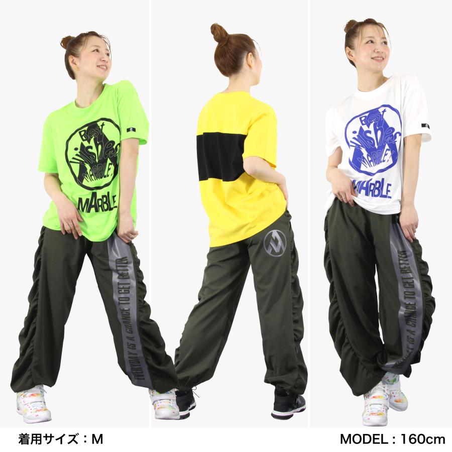 Marble マーブル 2色×3サイズ ドレープロングパンツ : Wstudio