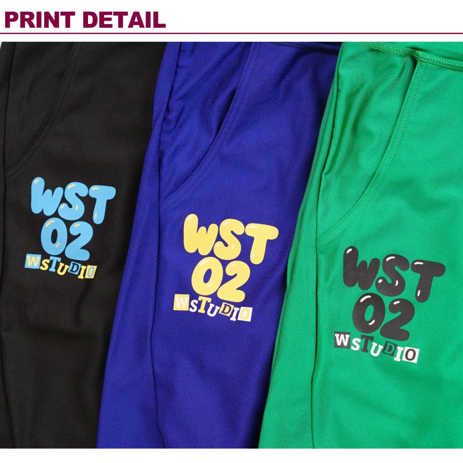 Wstudio ダブルスタジオ 3色×2サイズ ストレッチジャンプパンツ