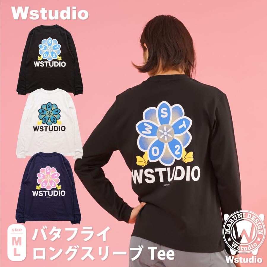 Wstudio ダブルスタジオ バタフライロングスリーブTee | 