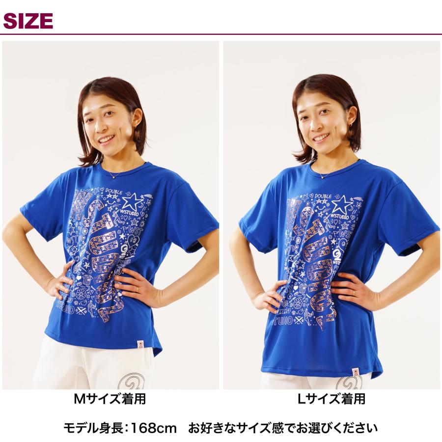 Wstudio ダブルスタジオ 3色×2サイズ スケッチラウンドTee |  | 09