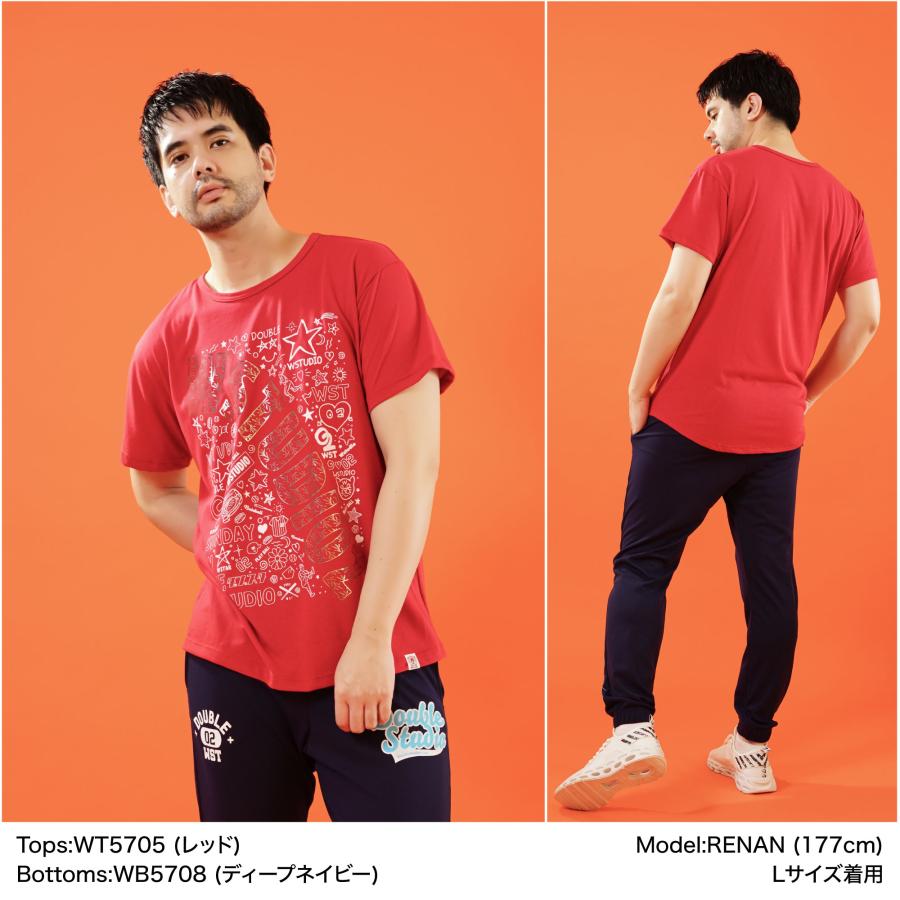 Wstudio ダブルスタジオ 3色×2サイズ スケッチラウンドTee |  | 04