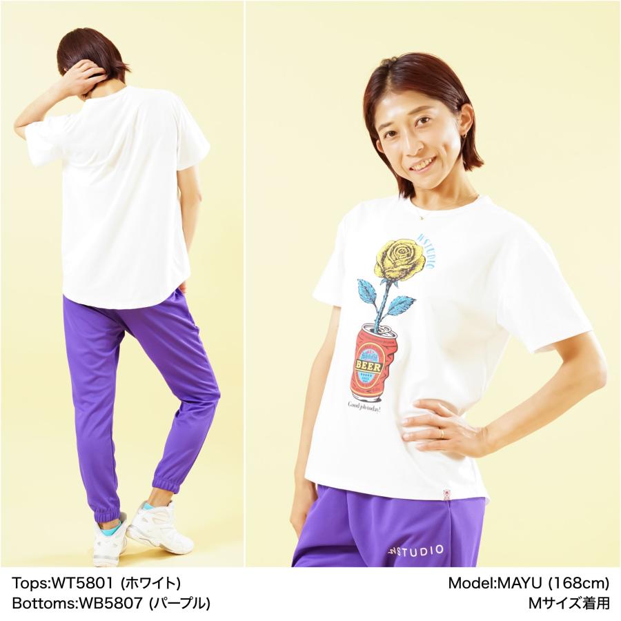 Wstudio ダブルスタジオ 3色×2サイズ ローズフィットラウンドTee |  | 02