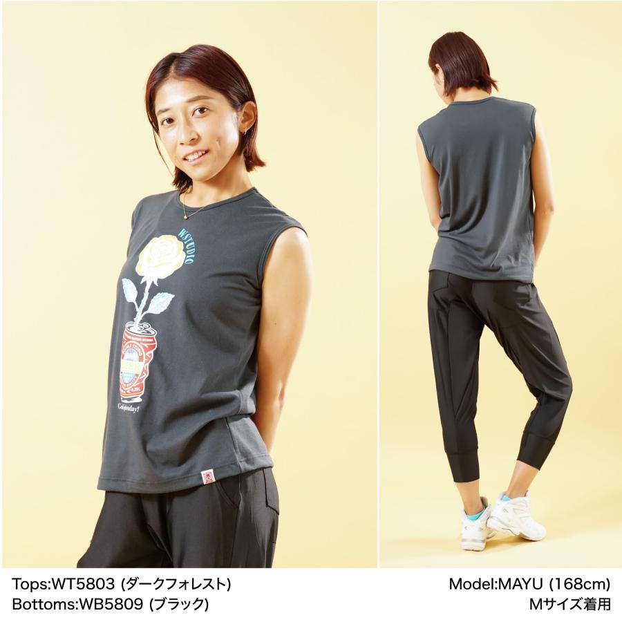 Wstudio ダブルスタジオ 3色×2サイズ ローズユニセックスタンク |  | 03