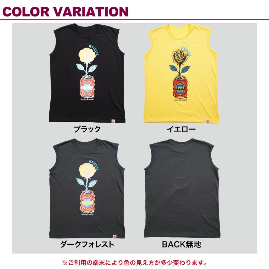 Wstudio ダブルスタジオ 3色×2サイズ ローズユニセックスタンク |  | 04