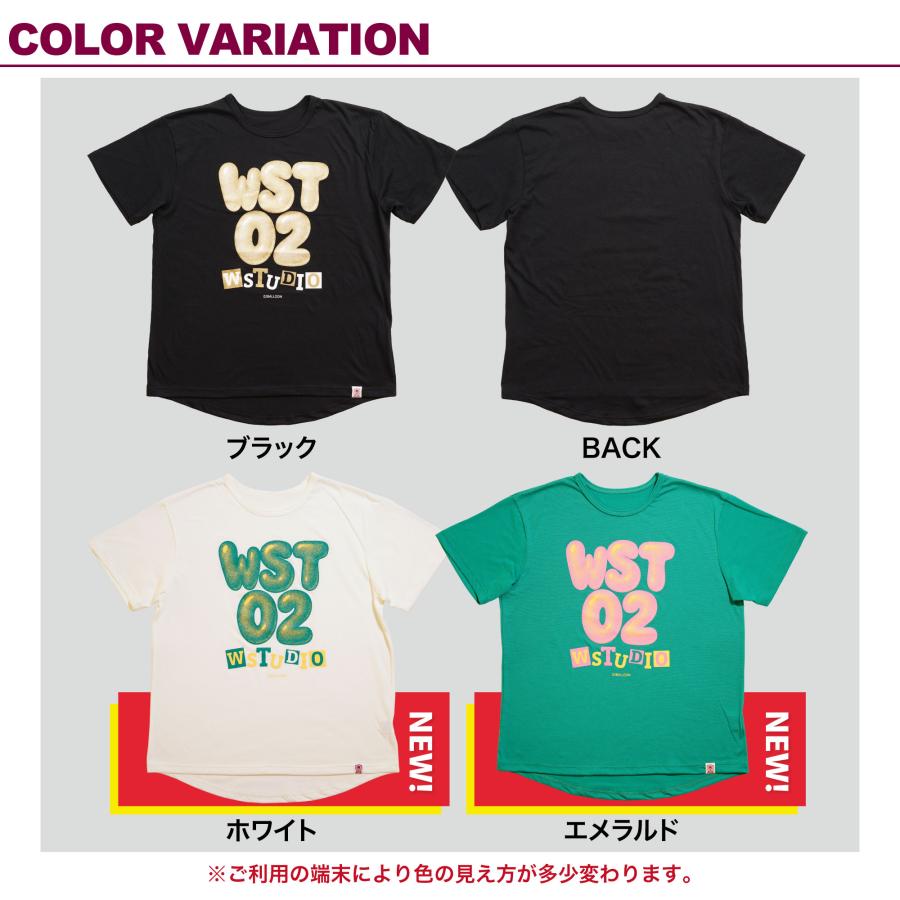 【新色追加】Wstudio ダブルスタジオ 3色 バルーンラウンドTee |  | 04
