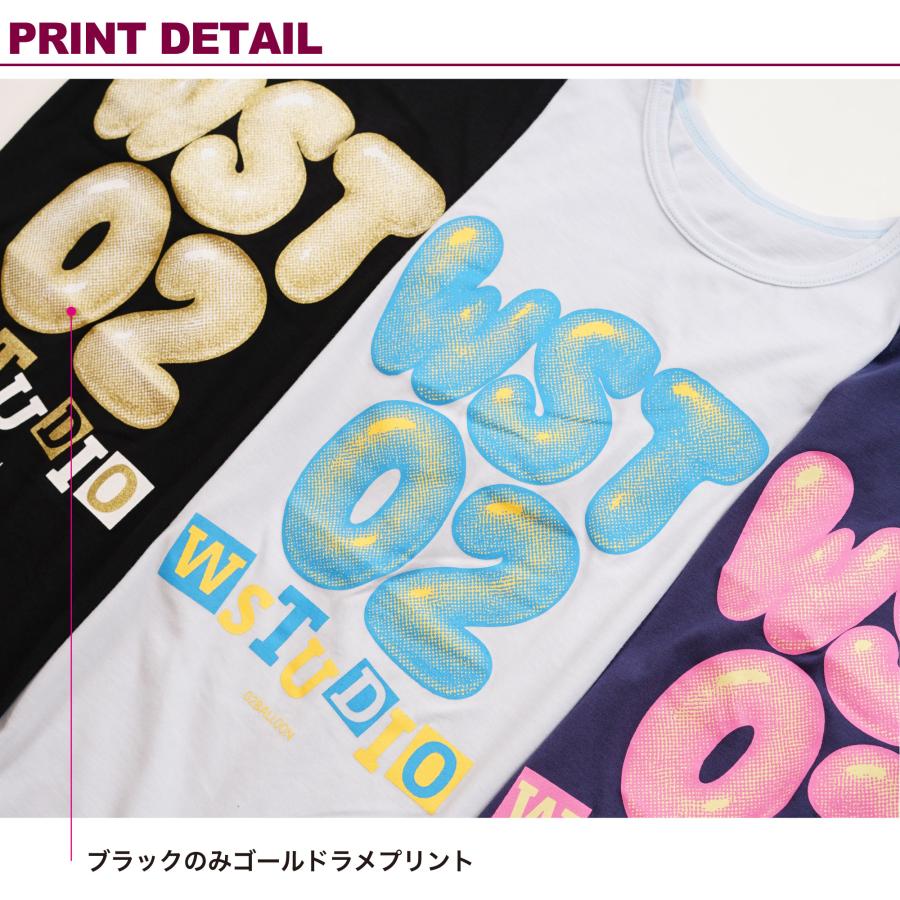 Wstudio ダブルスタジオ 3色 バルーンラウンドTee |  | 05
