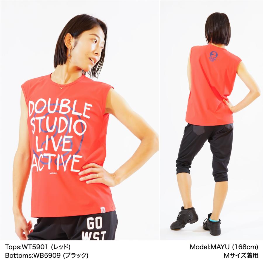 Wstudio ダブルスタジオ 3色×2サイズ アクティブフィットユニセックスタンク |  | 01