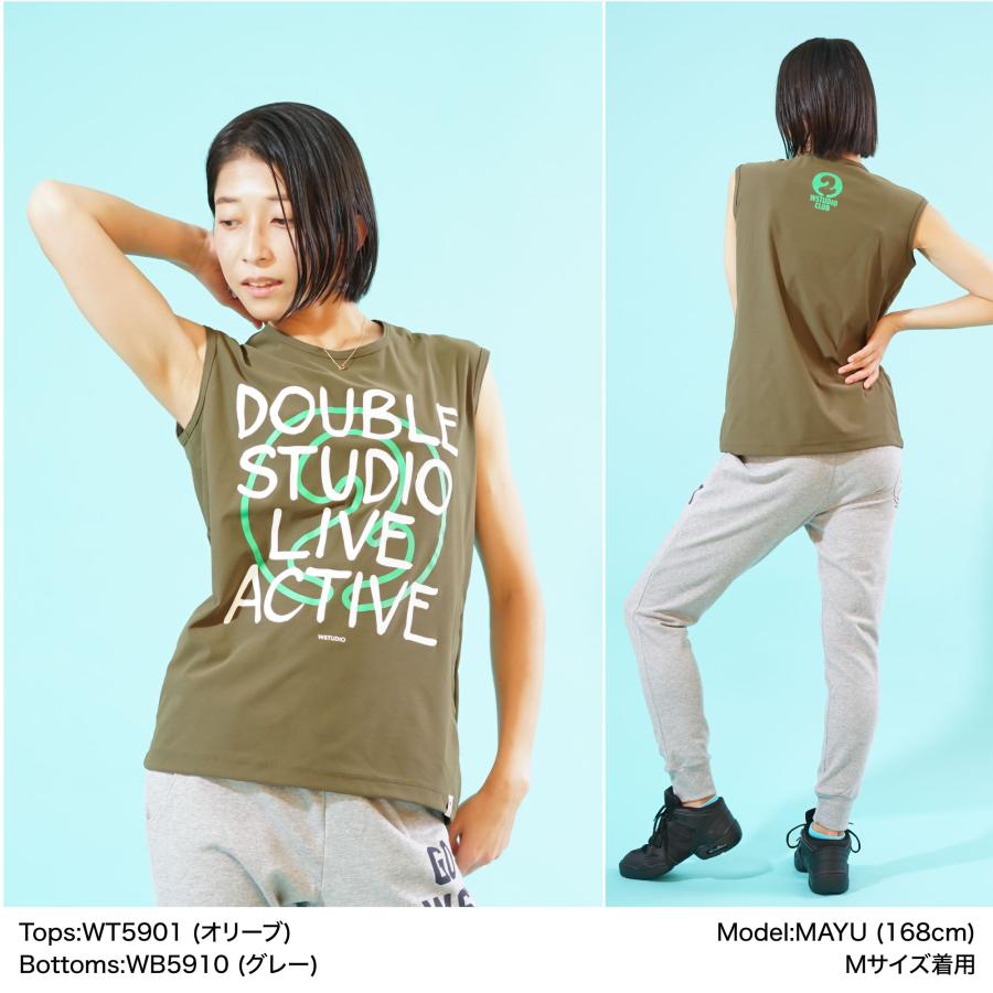 Wstudio ダブルスタジオ 3色×2サイズ アクティブフィットユニセックスタンク |  | 03
