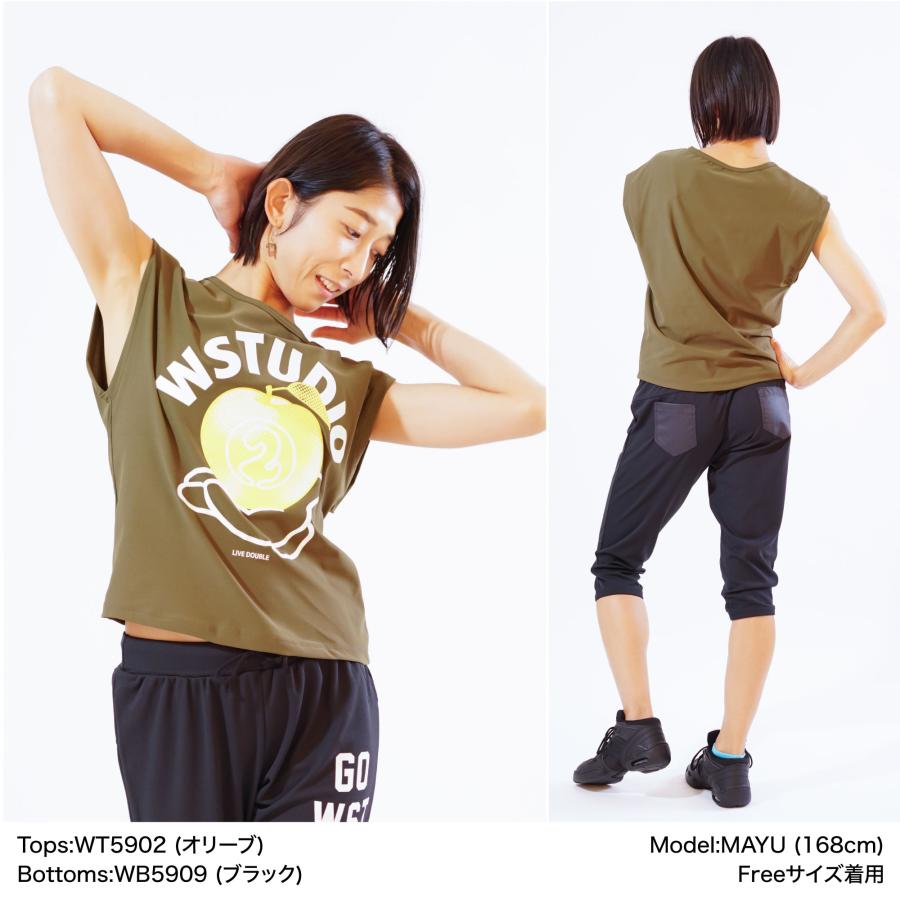 Wstudio ダブルスタジオ 3色 アップルフィットノースリーブTee |  | 03