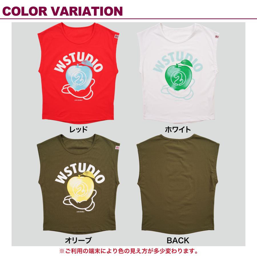 Wstudio ダブルスタジオ 3色 アップルフィットノースリーブTee |  | 04