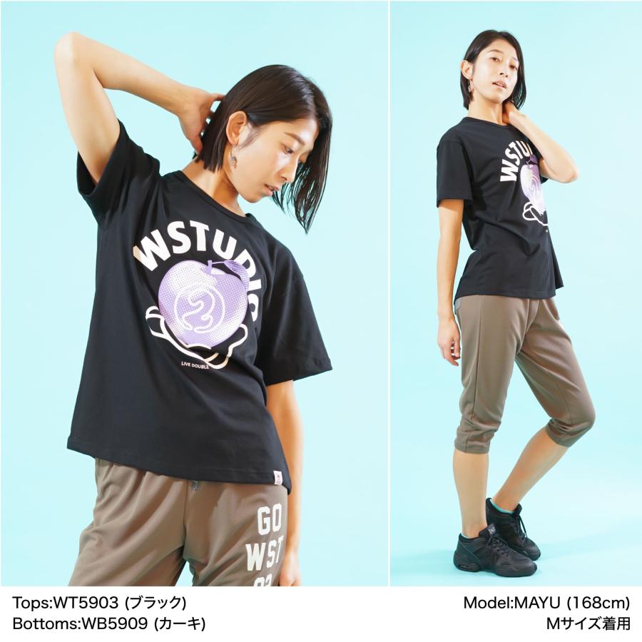 Wstudio ダブルスタジオ 3色×2サイズ アップルラウンドTee |  | 01