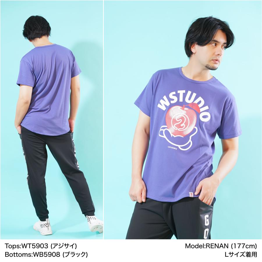 Wstudio ダブルスタジオ 3色×2サイズ アップルラウンドTee |  | 05