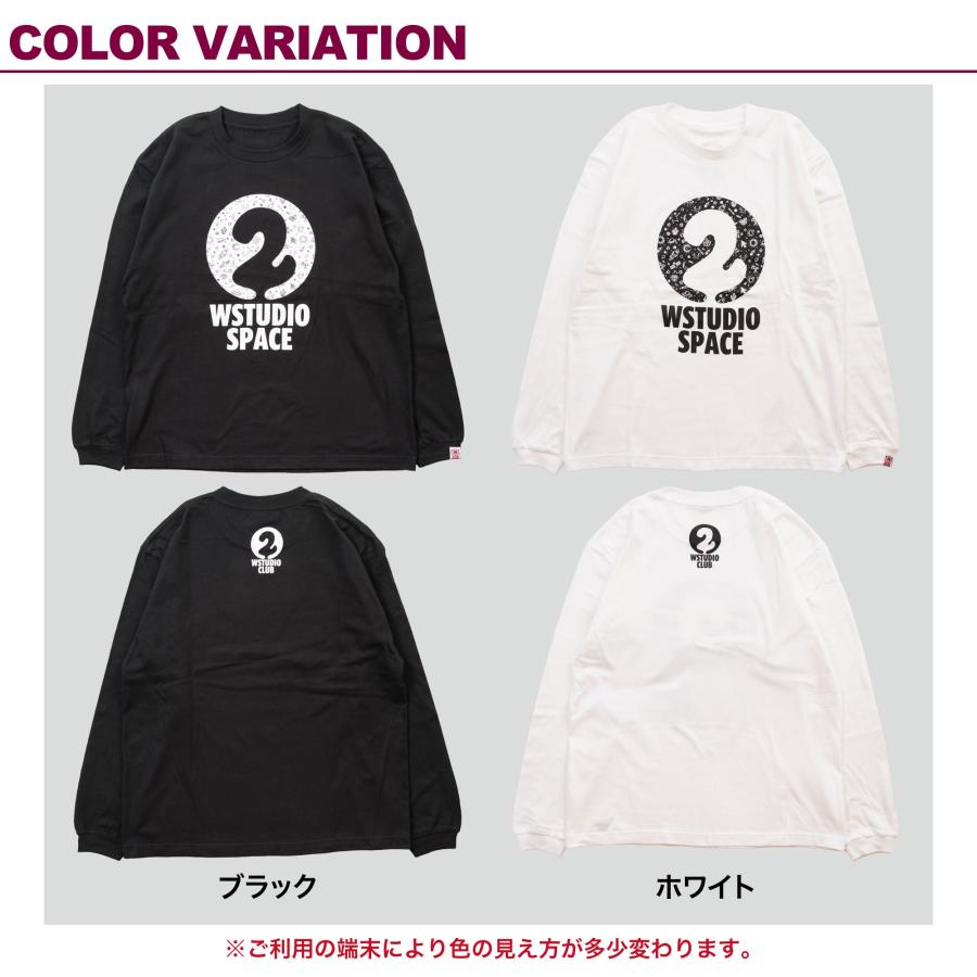 Wstudio ダブルスタジオ 3色×2サイズ スペースロングスリーブTee |  | 06