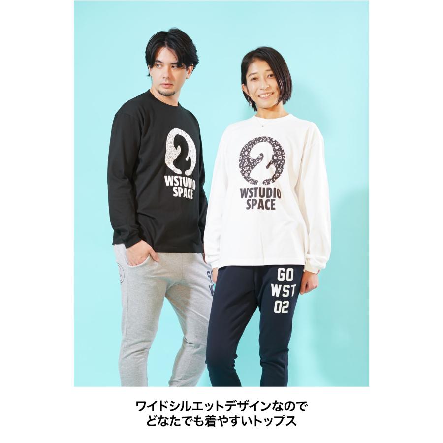 Wstudio ダブルスタジオ 3色×2サイズ スペースロングスリーブTee |  | 05