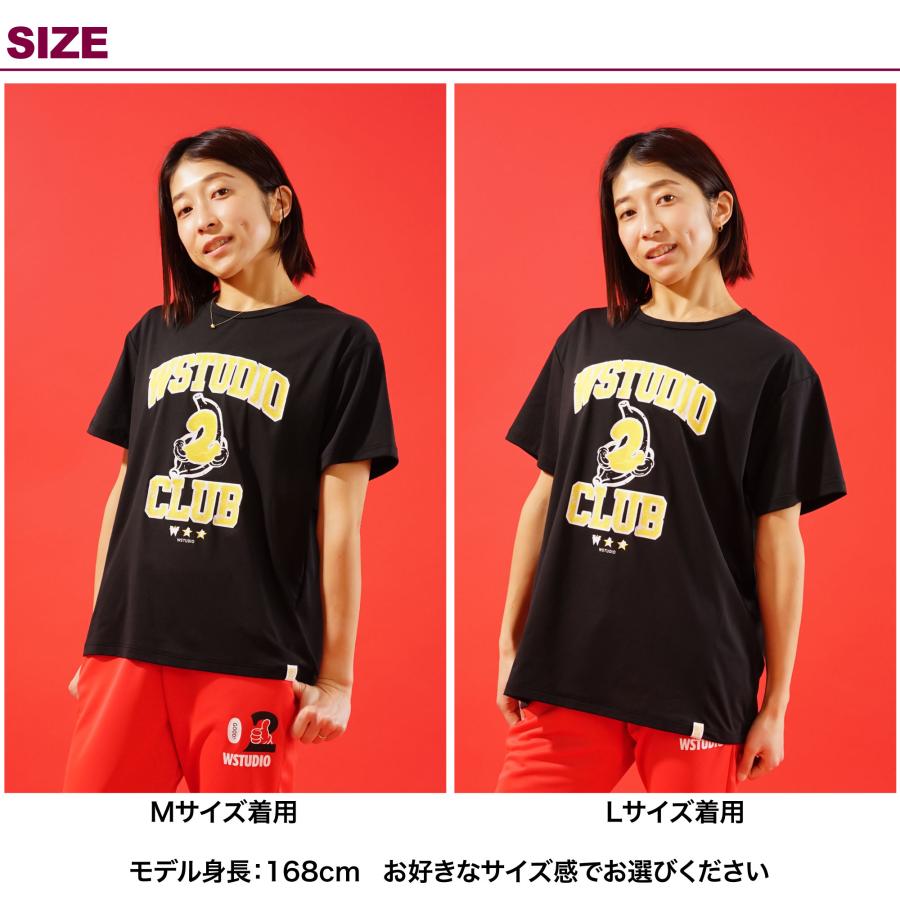 【Wstudio】 ダブルスタジオ 【3色×2サイズ】 バナナフィットラウンドTee |  | 10